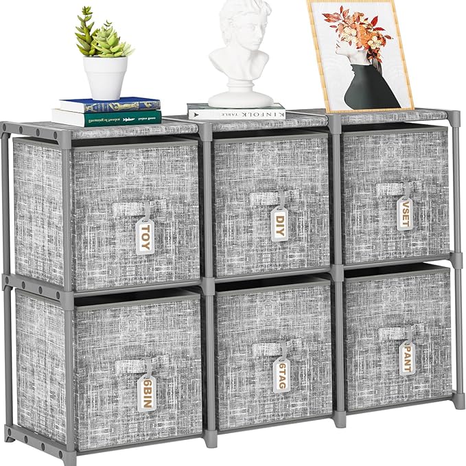 LUKYTOWER Cube Storage Organizer Shelf by LUKYTOWER