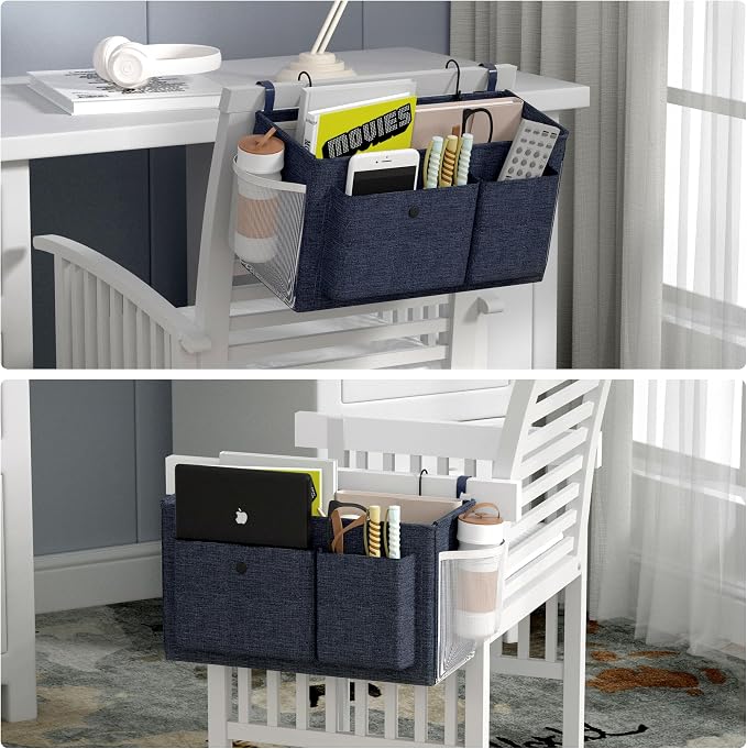 Bedside Caddy Bedside Storage Hanging Organizer - Image 8