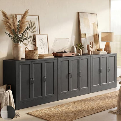 118" W Modern Buffet Cabinet by Foxemart