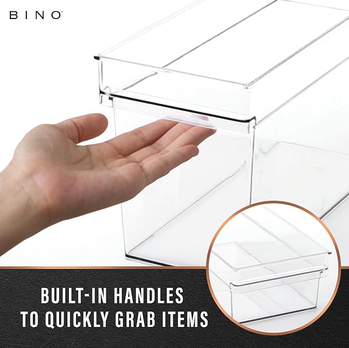 BINO | Plastic Storage Bins, Large - Image 4