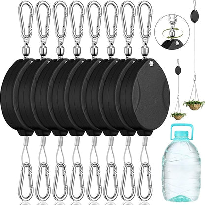 Leinuosen 8 Pack Upgraded Plant Pulleys by Leinuosen
