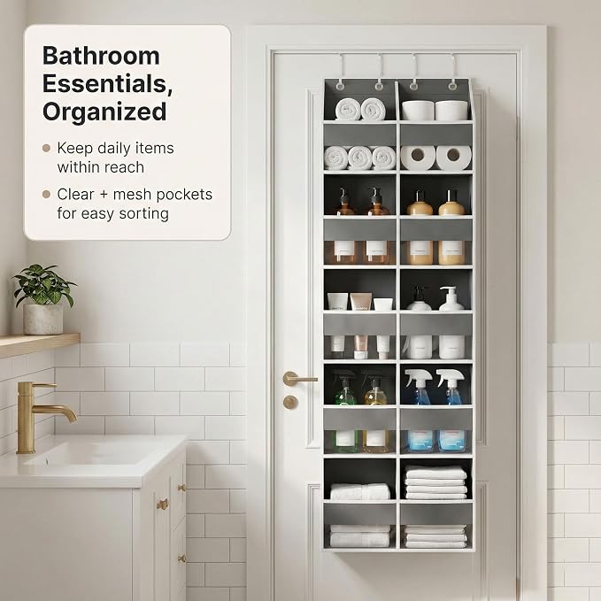 10-Pocket Over the Door Organizer - Image 7