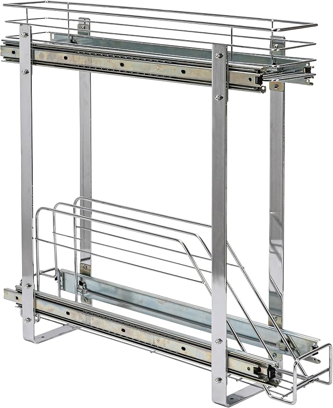 Household Essentials Glidez Multipurpose Chrome-Plated Steel Pull-Out/Slide-Out - Image 5