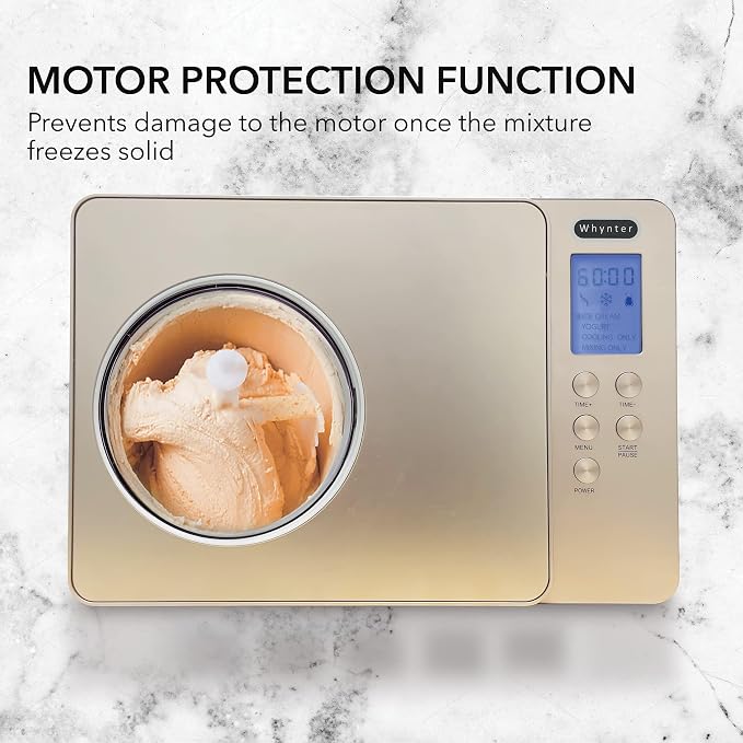 Whynter Ice Cream Maker Machine & Yogurt Automatic 2 Qt. - Image 3