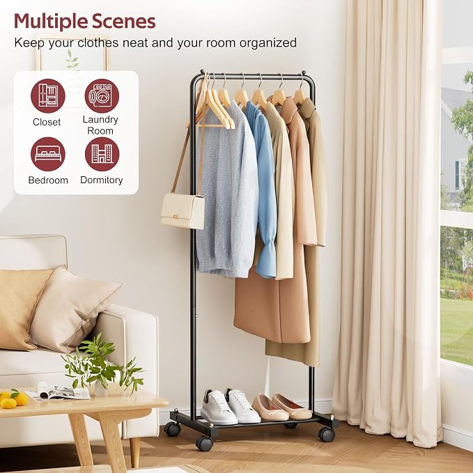 KIMBORA Small Clothing Rack - Image 7