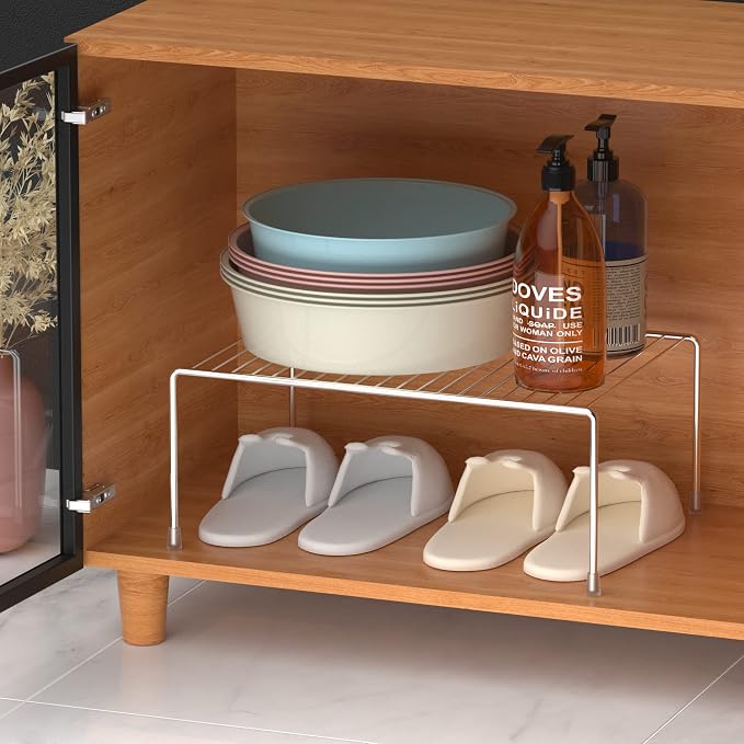 iPEGTOP Kitchen Cabinet Storage Shelf Rack - Image 5