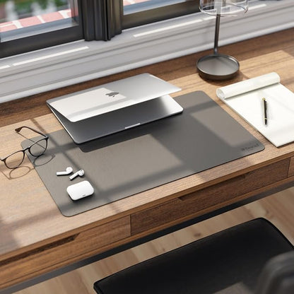 Smead Desk Pad, Vegan Leather Desk Mat - Image 7