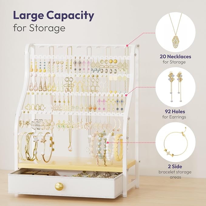SWTYMIKI Earring Holder Organizer - Image 3