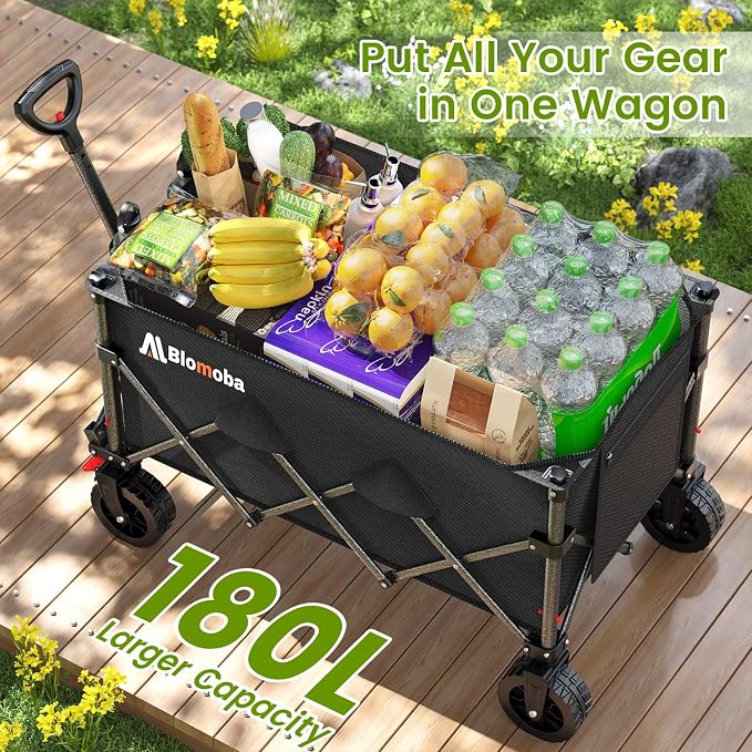 Blomoba Collapsible Wagon Cart - Image 2