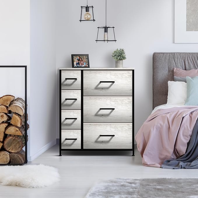 Sorbus Dresser with 7 Faux Wood Drawers - Image 2