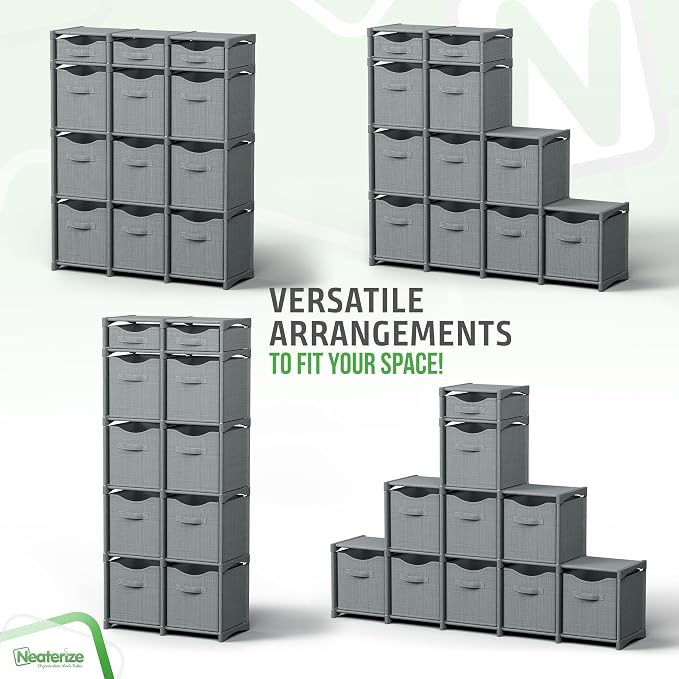 12 Cube Closet Organizers And Storage | Includes All Storage Cube Bins | Easy - Image 4