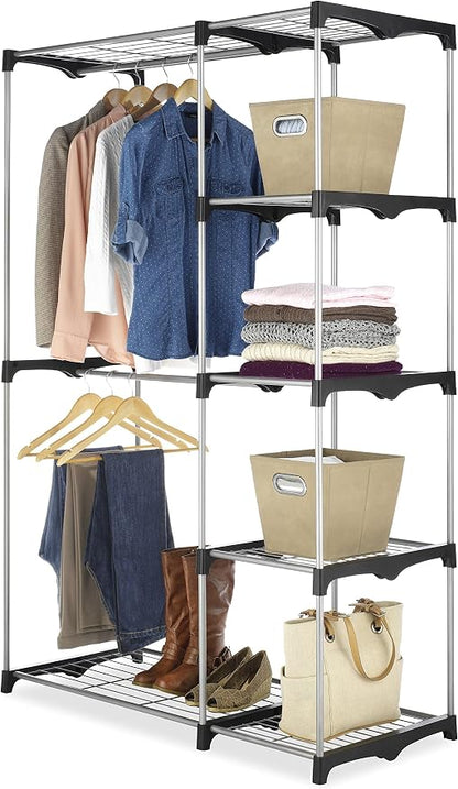Whitmor Modern Industrial Wardrobe by Whitmor