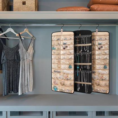 3 Pack Hanging Jewelry Organizer Storage - Image 6