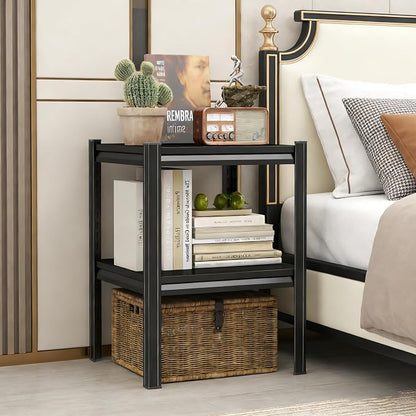 Garage Shelving 2-Tier Metal Storage Shelving Unit, Boltless Adjustable - Image 6