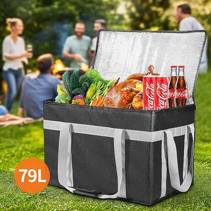 XXXL 2 Pack Insulated Food Delivery Bag - Image 5