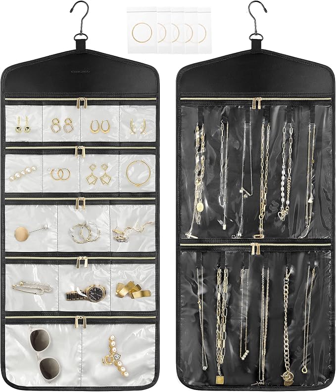 CHICECO Travel Jewelry Holder Organizer, Hanging Jewelry Organizer Storage by CHICECO