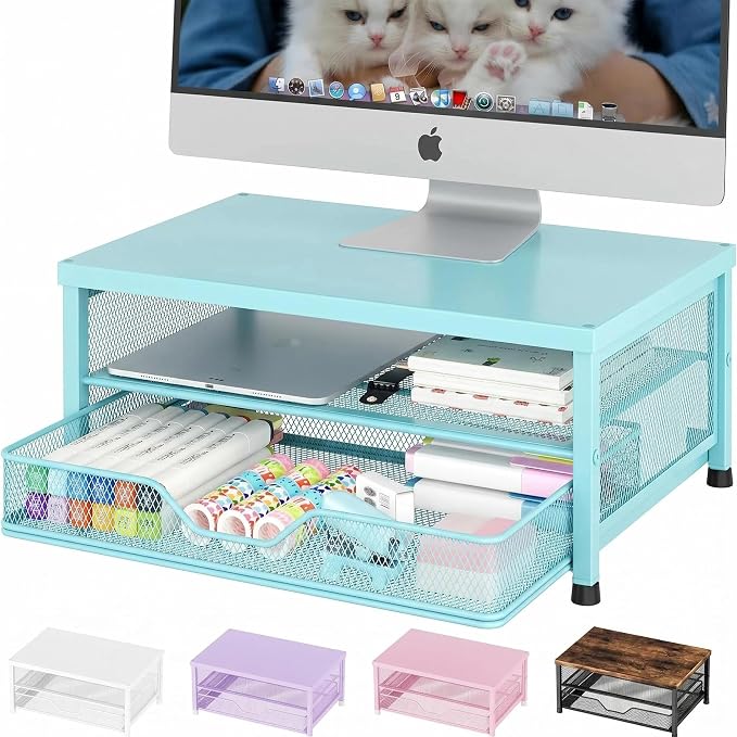 OPNICE Computer Monitor Stand Riser, Desk Organizer by OPNICE