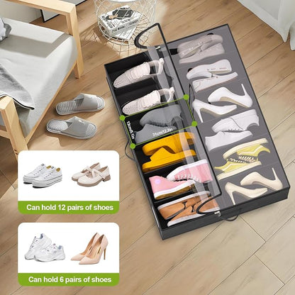 homyfort Under Bed Shoe Storage - Image 4