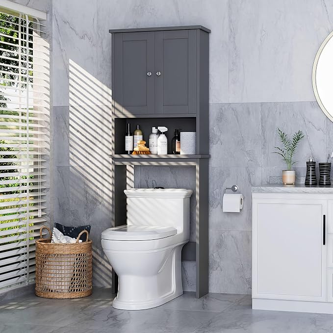 Over the Toilet Storage Cabinet, Bathroom Storage Cabinet Over Toilet by Meilocar