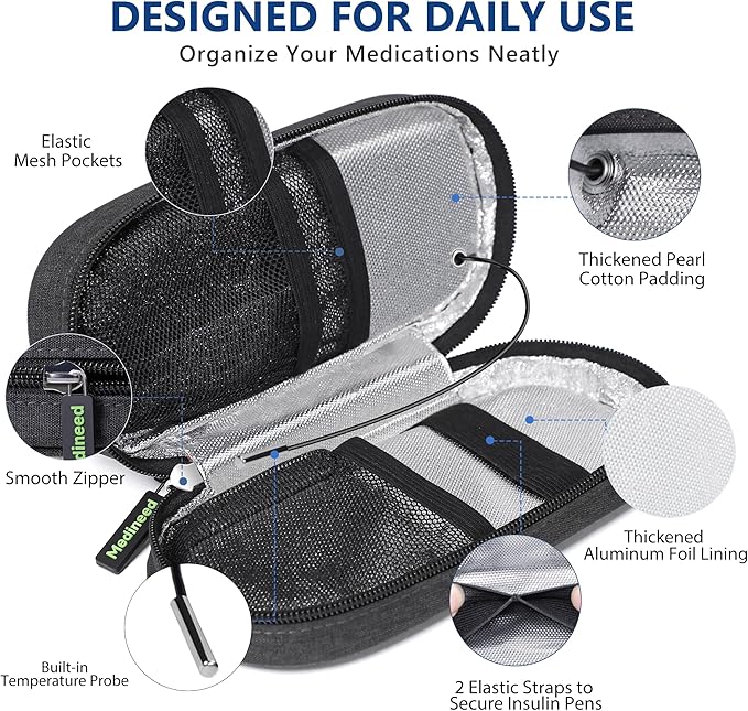 Insulin Cooler Travel Case TSA Approved - Image 3