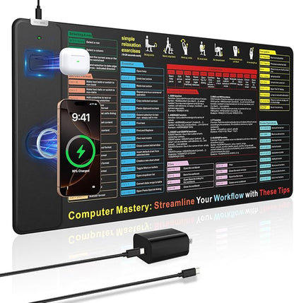 Excel Cheat Sheet Mouse Pad by abcmat