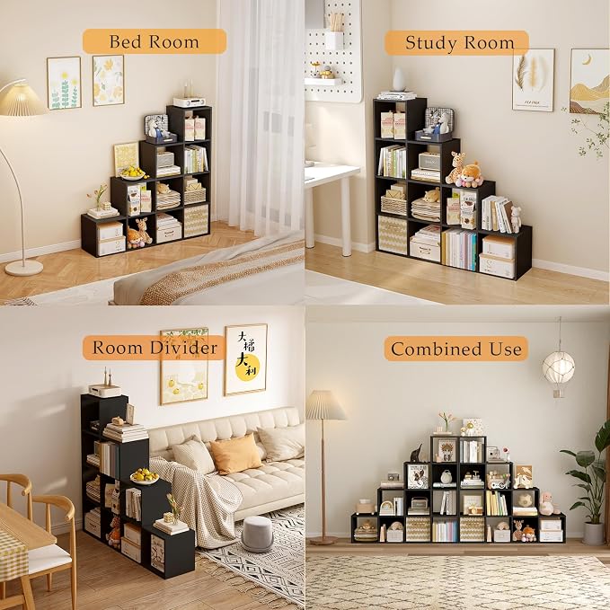 Ladder Cube Storage Bookcase - Image 4