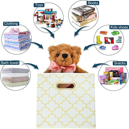 Fabric storage bins Cubes, Fabric Cube Organizer - Image 3