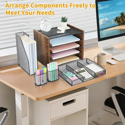 Wood Desk Organizers and Accessories - Image 4