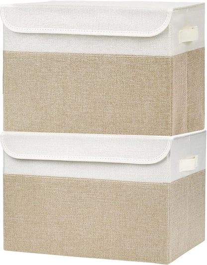 Bagnizer Large 42 Quarts Fabric Storage Bins by Bagnizer