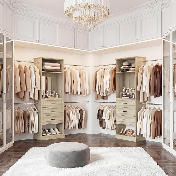 Unikito Closet System, 4FT - 9FT Closet Organizer - Image 2