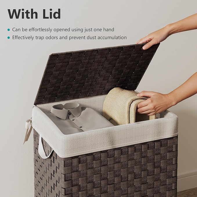 Foldable Laundry Hamper Basket - Image 2