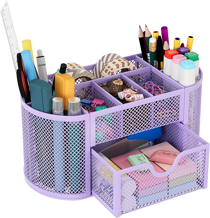 EasyPAG Mesh Pen Holder Desk Organizer by EasyPAG