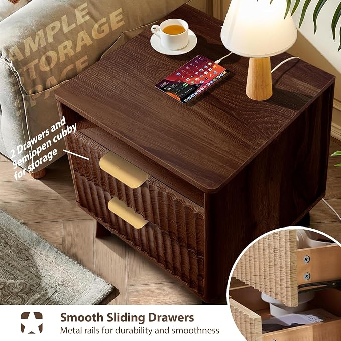 Fluted Nightstand - Image 5