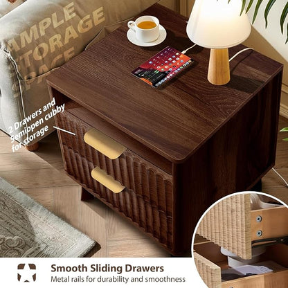 Fluted Nightstand - Image 5