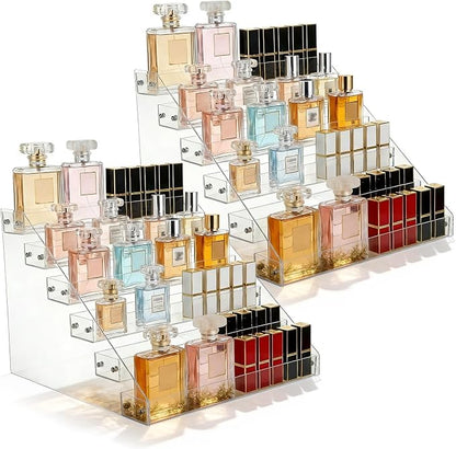 2-Pack 6-Tier Acrylic Display Shelf, Cards & Stickers - Image 7
