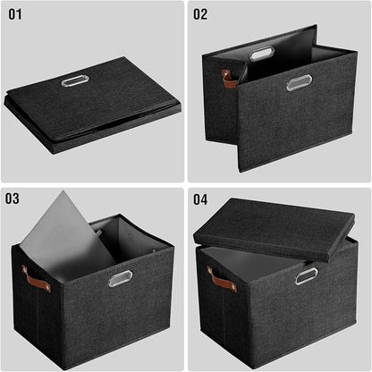 17" Large Collapsible Storage Bins - Image 6