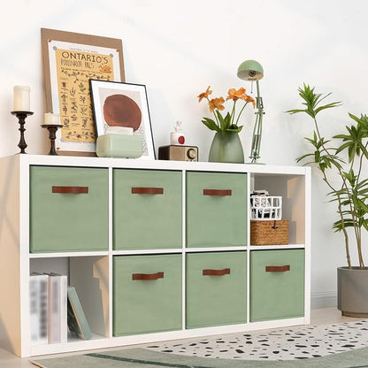 GRANNY SAYS 13 Inch Storage Cubes Organizer, Decorative Cube Storage Bins - Image 3