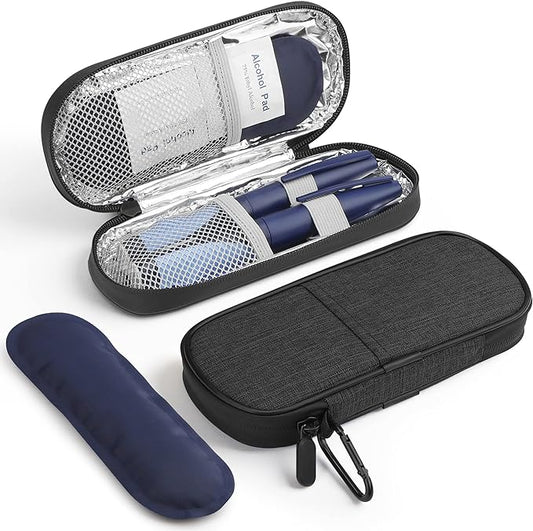 Insulin Pen Cooler Travel Case Diabetic Medication Insulated Cool Organizer by Gelozid