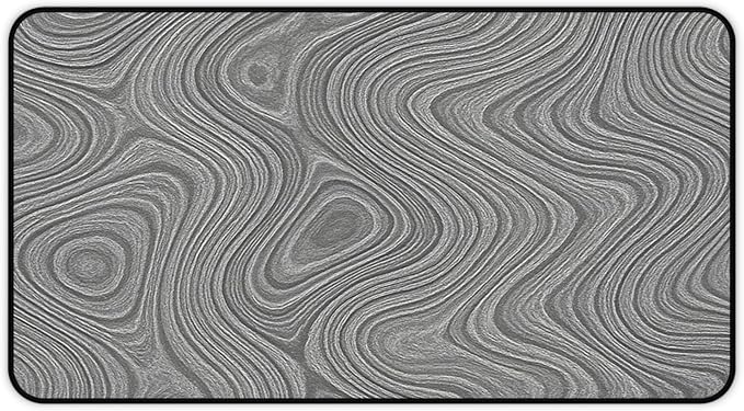Brushed Metal Texture Desk Mat by Unknown