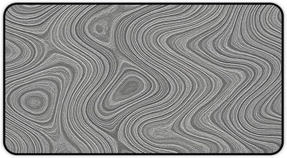 Brushed Metal Texture Desk Mat by Unknown