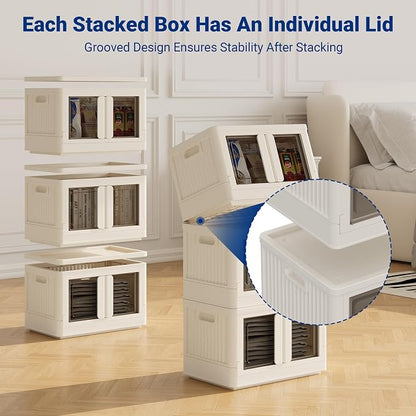 FLEXIMOUNTS 150 QT Stackable Storage Bins - Image 6