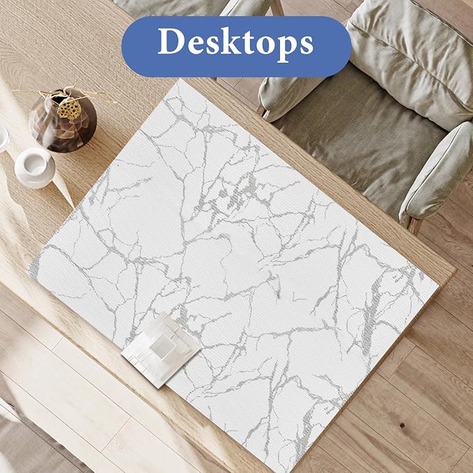 Drawer and Shelf Liner for Kitchen Cabinet: 23.6 in X 20 Ft Non Slip Waterproof - Image 4