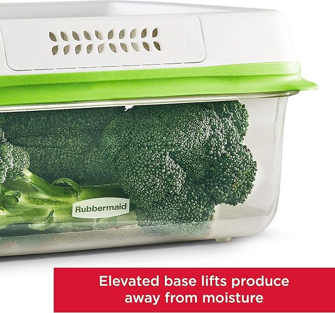 Rubbermaid FreshWorks Produce Saver, Medium and Large Storage Containers - Image 6