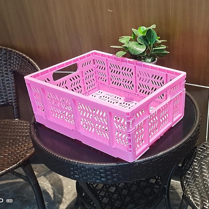 20L Folding Crate, Collapsible Storage Crates - Image 5