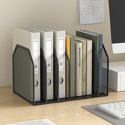 Metal 7-Section File Folder Organizer - Image 4
