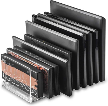 BY ALEGORY Acrylic Makeup Storage Eyeshadow Palette Organizer w/Removable - Image 2