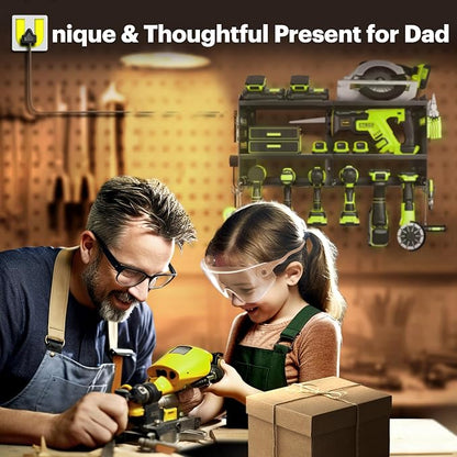 Spampur Fathers Day Gift, Power Tool Organizer Wall Mount - Image 8