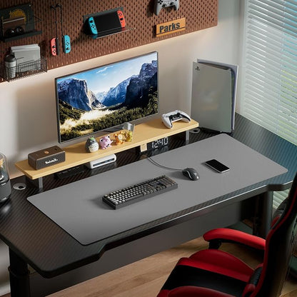Aothia Leather Desk Pad Protector, Office Desk Mat, Large Mouse Pad, Laptop - Image 7