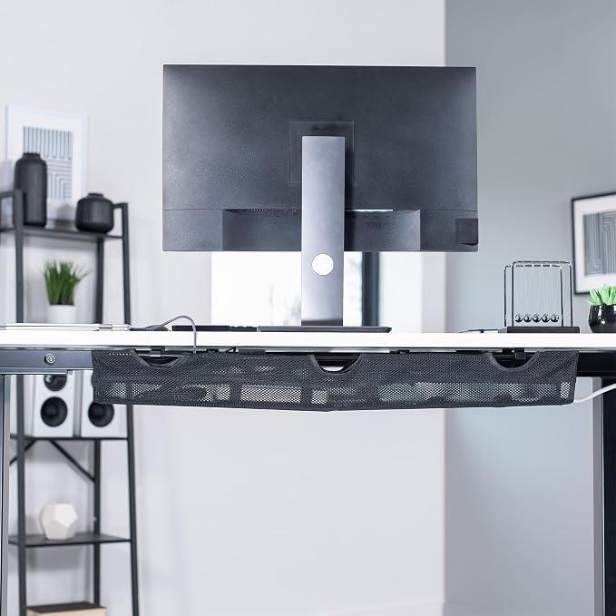 VIVO Under Desk 36 inch Mesh Net Cable Management - Image 2