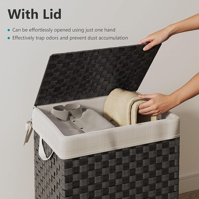 Foldable Laundry Hamper Basket - Image 2